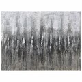 Empire Art Direct Gray Frequency Textured Metallic Hand Painted Wall Art by Martin Edwards MAR-CB7880-3040